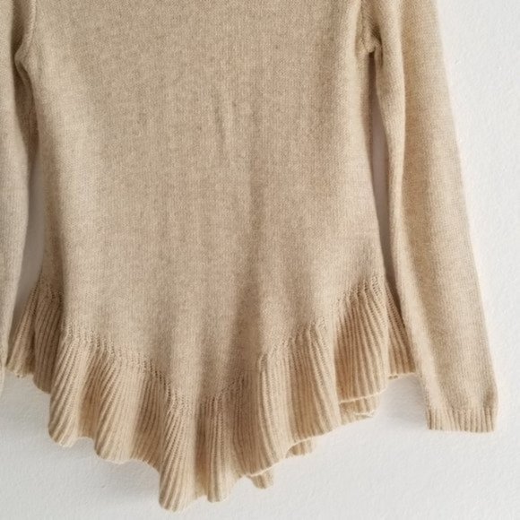 Cliche Wool Ruffle Cozy Sweater - Picture 4 of 8